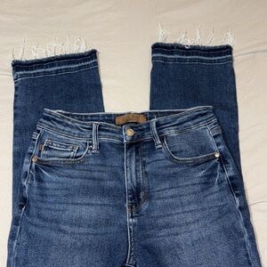 Women's Blue Denim Jeans- Judy Blue